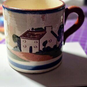 Torquay Pottery Mug Motto Ware English Cottage mug